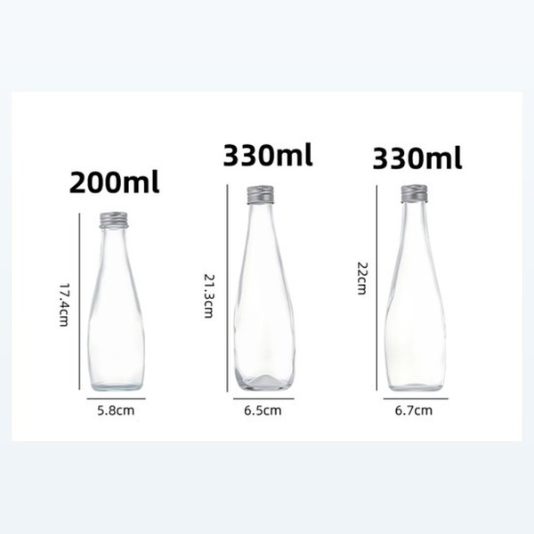 <bdi>200/330/330ml</bdi> sparkling glass beverage bottle kombucha brew bottle — wholesale glass packaging from Eaglebottle China factory