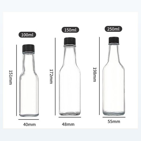 <bdi>100/150/250ml</bdi> mini glass beverage bottle juice & smoothie bottle, wholesale — wholesale glass packaging from Eaglebottle China factory