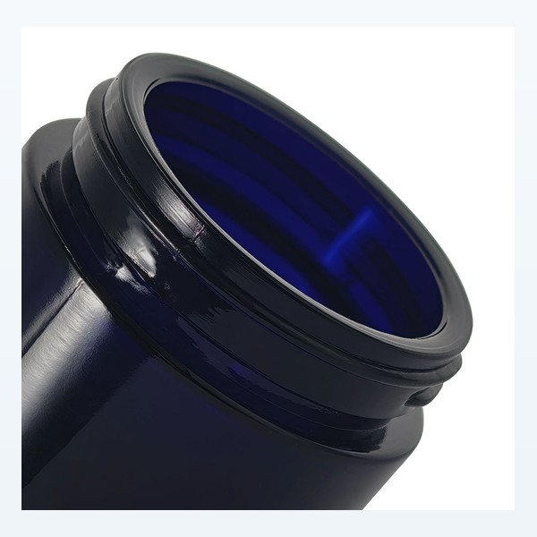 black glass child-resistant jar light-resistant cannabis storage — wholesale glass packaging from Eaglebottle China factory