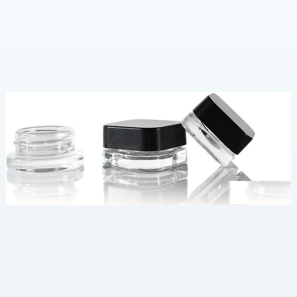 glass concentrate jar extract container مع screw cap — wholesale glass packaging from Eaglebottle China factory