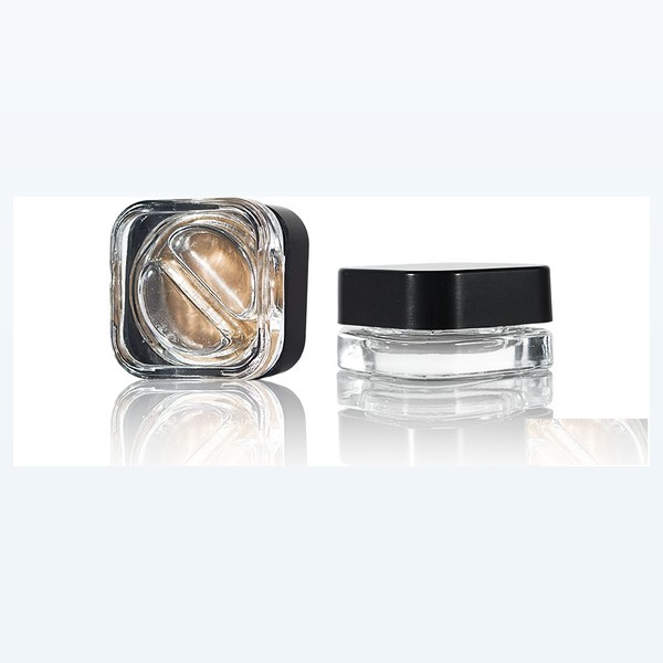 <bdi>9ml</bdi> square glass concentrate jar wax & dab container مع screw lid — wholesale glass packaging from Eaglebottle China factory
