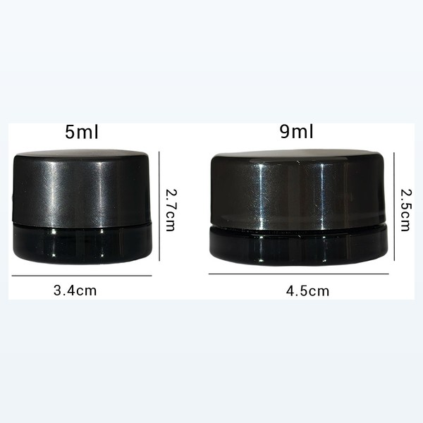 round glass concentrate jar small format concentrate storage — wholesale glass packaging from Eaglebottle China factory