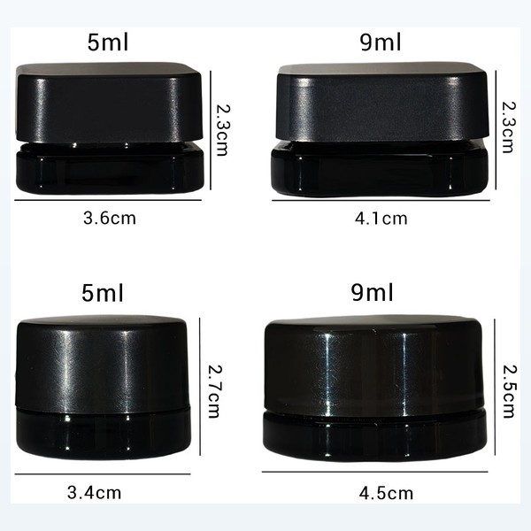 glass concentrate jar rosin & shatter storage — wholesale glass packaging from Eaglebottle China factory