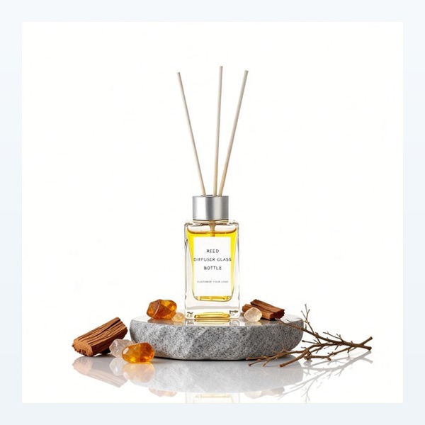 <bdi>50 ml</bdi> glass reed diffuser bottle aroma diffuser refill bottle — wholesale glass packaging from Eaglebottle China factory