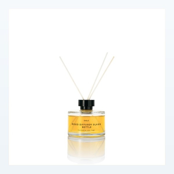 <bdi>50 ml</bdi> glass reed diffuser bottle مع collar neck — wholesale glass packaging from Eaglebottle China factory