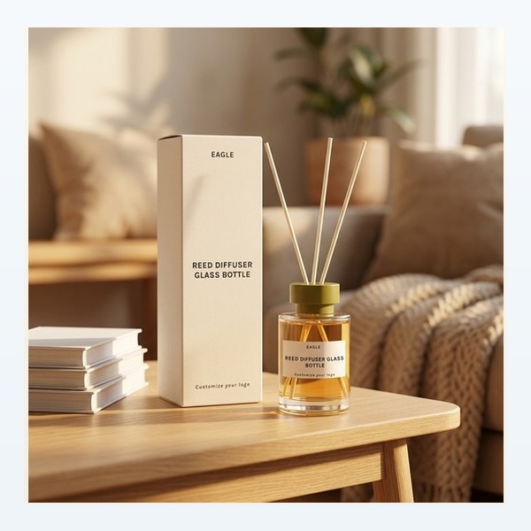 <bdi>100 ml</bdi> glass reed diffuser bottle لـ reed sticks & rattan — wholesale glass packaging from Eaglebottle China factory