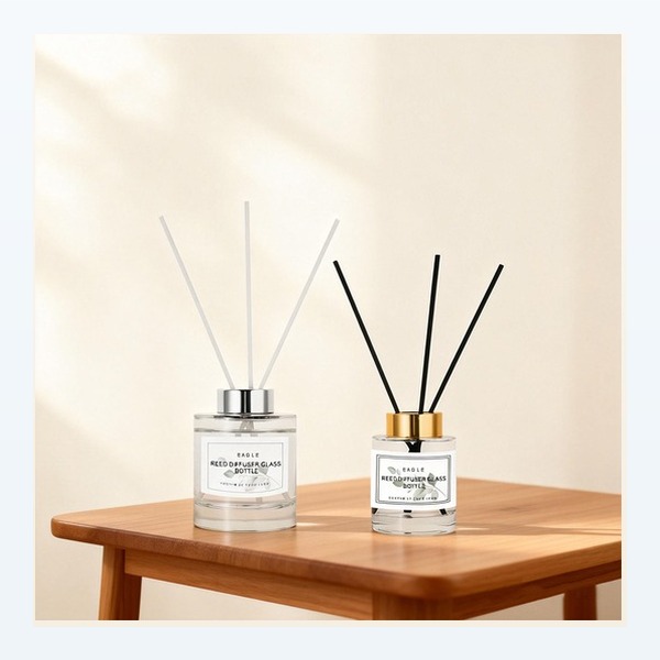 <bdi>50 ml</bdi> glass reed diffuser bottle لـ reed sticks & rattan — wholesale glass packaging from Eaglebottle China factory