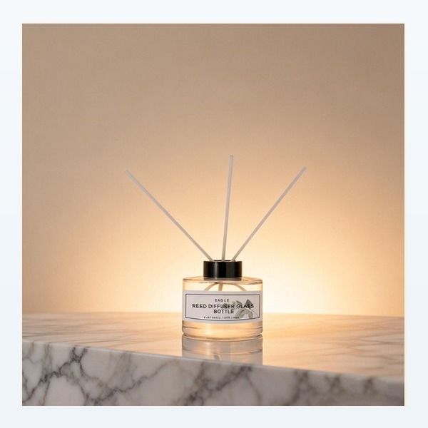 <bdi>100 ml</bdi> glass reed diffuser bottle empty & refillable, wholesale — wholesale glass packaging from Eaglebottle China factory