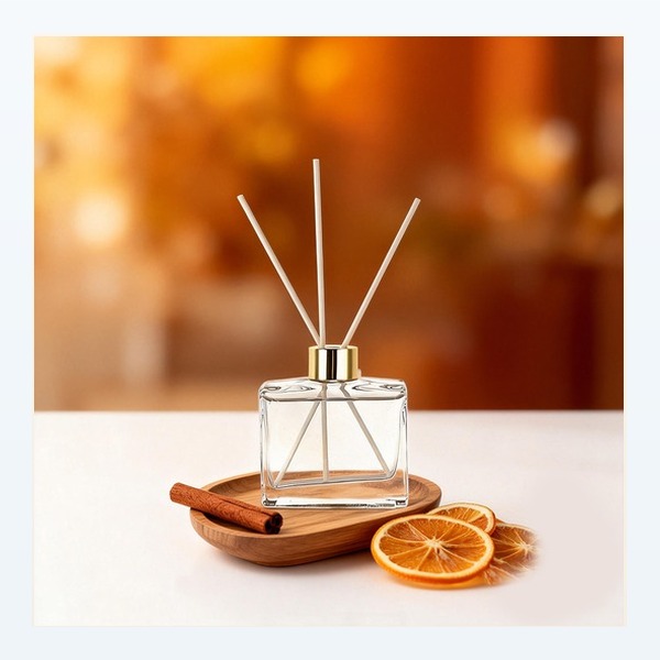 <bdi>30 ml</bdi> glass reed diffuser bottle مع collar neck — wholesale glass packaging from Eaglebottle China factory