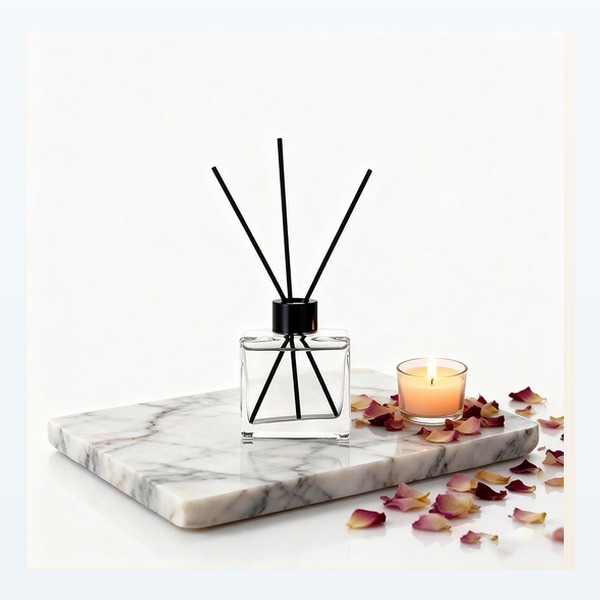 <bdi>100 ml</bdi> glass reed diffuser bottle home fragrance container, bulk — wholesale glass packaging from Eaglebottle China factory