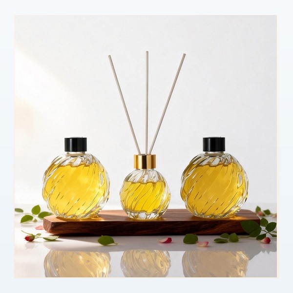 <bdi>100 ml</bdi> glass reed diffuser bottle aroma diffuser refill bottle — wholesale glass packaging from Eaglebottle China factory