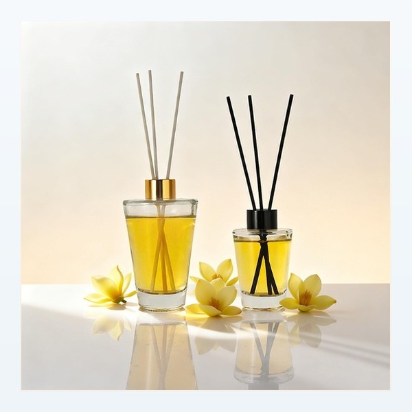 <bdi>50 ml</bdi> glass reed diffuser bottle empty & refillable, wholesale — wholesale glass packaging from Eaglebottle China factory