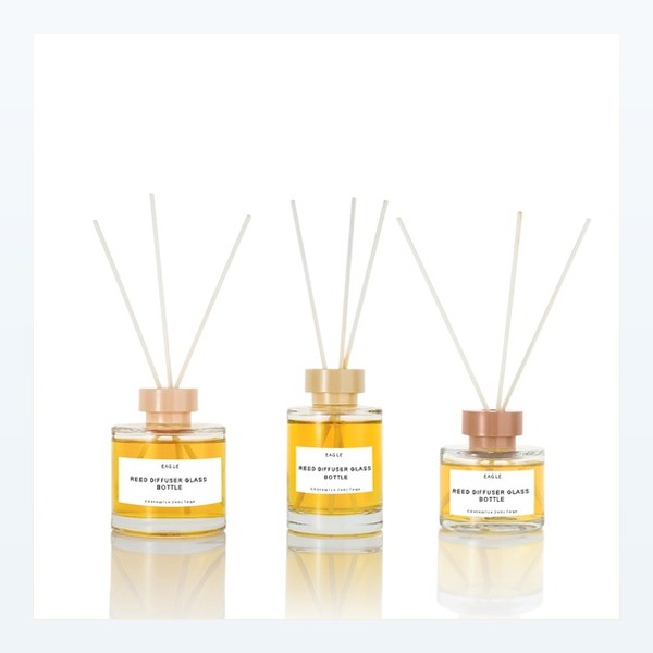 <bdi>50 ml</bdi> glass reed diffuser bottle لـ reed sticks & rattan — wholesale glass packaging from Eaglebottle China factory