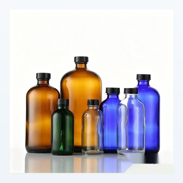 colorful glass قطارة bottle refillable قطارة bottle, bulk — wholesale glass packaging from Eaglebottle China factory