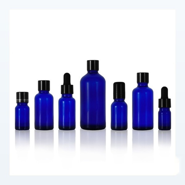 cobalt blue glass قطارة bottle refillable قطارة bottle, bulk — wholesale glass packaging from Eaglebottle China factory