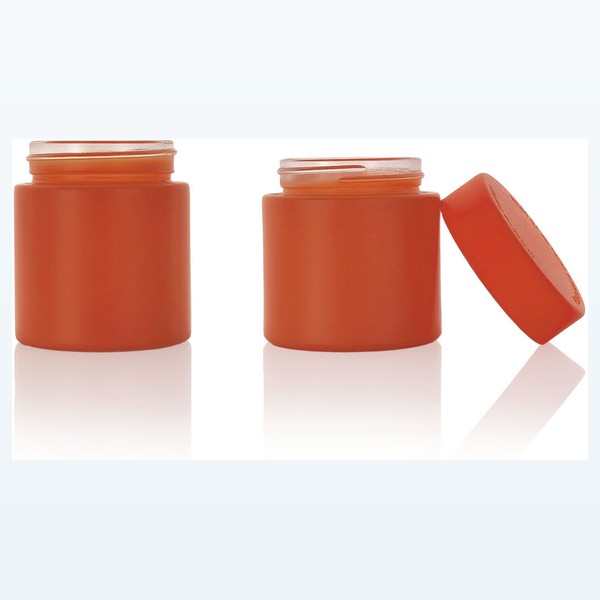 colored child-resistant glass flower jar airtight flower container, wholesale — wholesale glass packaging from Eaglebottle China factory