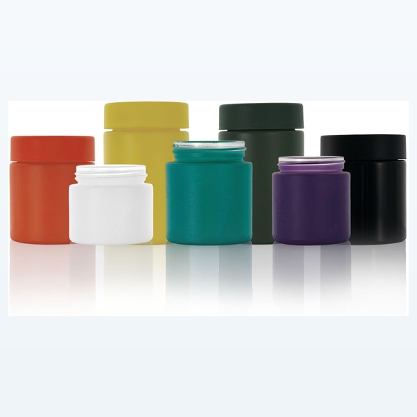 colored child-resistant glass flower jar wide-mouth flower storage jar — wholesale glass packaging from Eaglebottle China factory