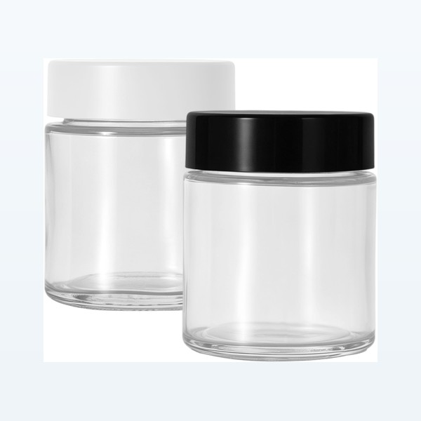 <bdi>4 oz</bdi> / <bdi>120ml</bdi> child-resistant glass flower jar cr lid herb storage لـ dispensaries — wholesale glass packaging from Eaglebottle China factory