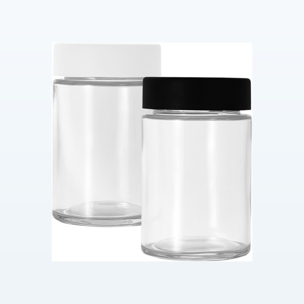 <bdi>5 oz</bdi> / <bdi>150ml</bdi> child-resistant glass flower jar airtight bud storage, bulk wholesale — wholesale glass packaging from Eaglebottle China factory