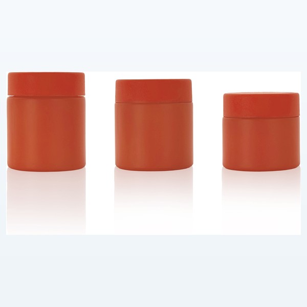 colored child-resistant glass flower jar airtight flower container, wholesale — wholesale glass packaging from Eaglebottle China factory