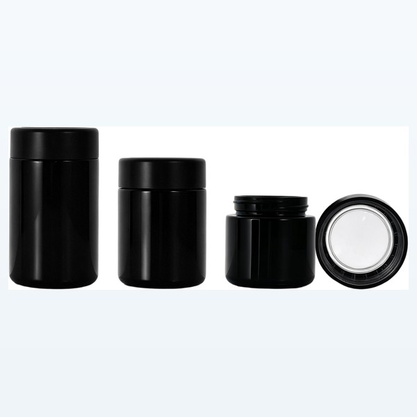 colored child-resistant glass flower jar wide-mouth flower storage jar — wholesale glass packaging from Eaglebottle China factory