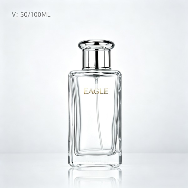 <bdi>25 ml</bdi> tall slim frosted glass perfume bottle refillable spray bottle, wholesale — wholesale glass packaging from Eaglebottle China factory