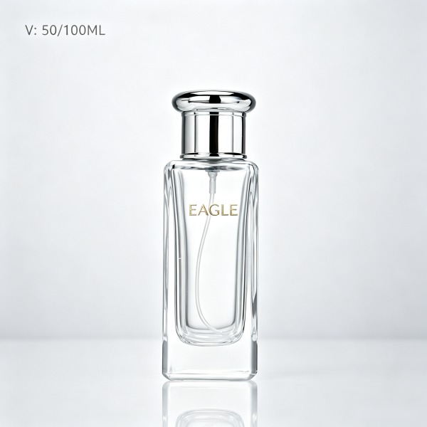<bdi>50 ml</bdi> / <bdi>50 ml</bdi> cylindrical frosted glass perfume bottle cologne & fragrance spray bottle — wholesale glass packaging from Eaglebottle China factory