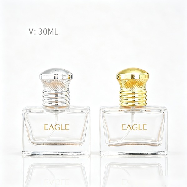 30 + <bdi>50 ml</bdi> round amber glass perfume bottle luxury fragrance bottle, bulk — wholesale glass packaging from Eaglebottle China factory