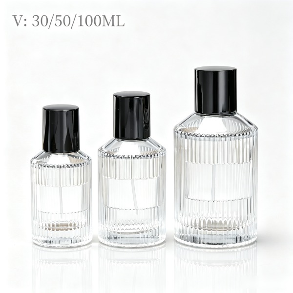 <bdi>25 ml</bdi> tall slim frosted glass perfume bottle luxury fragrance bottle, bulk — wholesale glass packaging from Eaglebottle China factory
