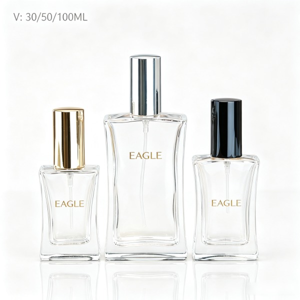<bdi>25 ml</bdi> tall slim tinted smoke glass perfume bottle luxury fragrance bottle, bulk — wholesale glass packaging from Eaglebottle China factory