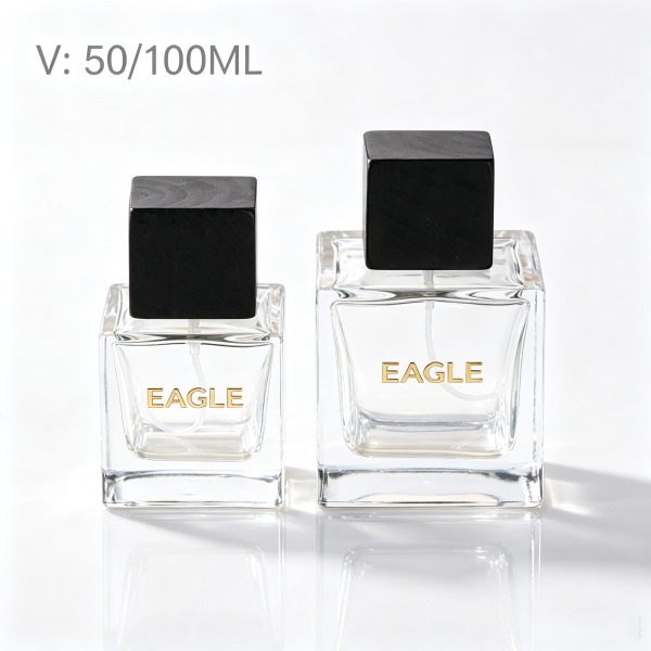 30 + <bdi>50 ml</bdi> tall slim tinted smoke glass perfume bottle refillable spray bottle, wholesale — wholesale glass packaging from Eaglebottle China factory