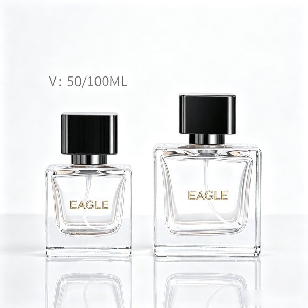 <bdi>50 ml</bdi> / <bdi>50 ml</bdi> cylindrical gradient fade glass perfume bottle luxury fragrance bottle, bulk — wholesale glass packaging from Eaglebottle China factory