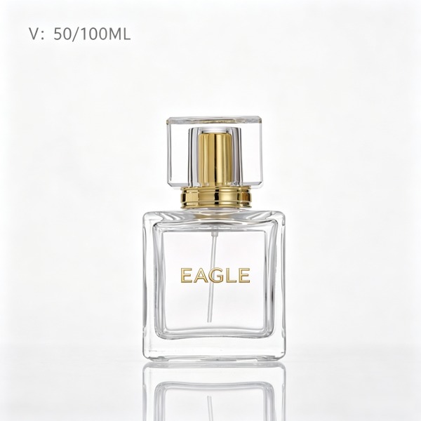 30 + <bdi>50 ml</bdi> square tinted smoke glass perfume bottle refillable spray bottle, wholesale — wholesale glass packaging from Eaglebottle China factory