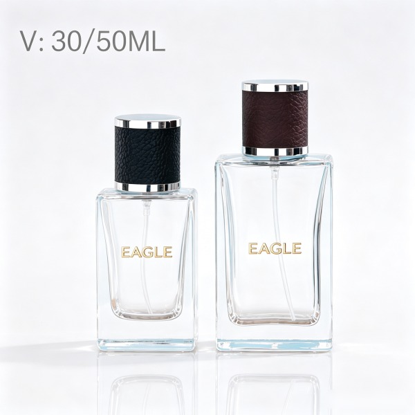 <bdi>25 ml</bdi> tall slim frosted glass perfume bottle luxury fragrance bottle, bulk — wholesale glass packaging from Eaglebottle China factory