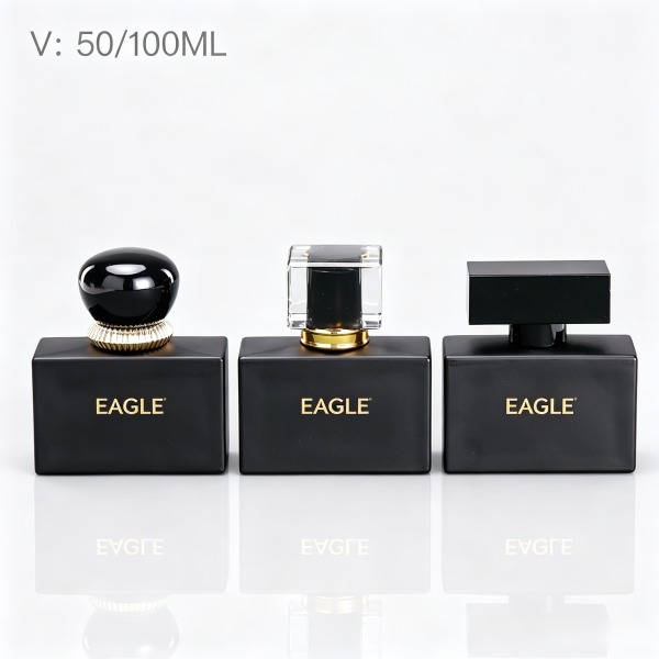 <bdi>75 ml</bdi> square glass perfume bottle cologne & fragrance spray bottle — wholesale glass packaging from Eaglebottle China factory