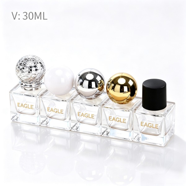 30 + <bdi>50 ml</bdi> tall slim clear glass perfume bottle cologne & fragrance spray bottle — wholesale glass packaging from Eaglebottle China factory