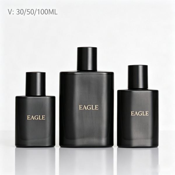 <bdi>50 ml</bdi> / <bdi>50 ml</bdi> round clear glass perfume bottle luxury fragrance bottle, bulk — wholesale glass packaging from Eaglebottle China factory