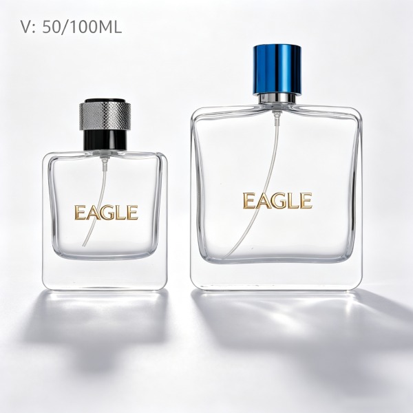 <bdi>25 ml</bdi> tall slim tinted smoke glass perfume bottle cologne & fragrance spray bottle — wholesale glass packaging from Eaglebottle China factory