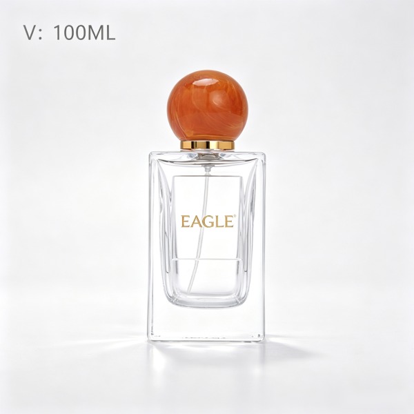 30 + <bdi>50 ml</bdi> round gradient fade glass perfume bottle luxury fragrance bottle, bulk — wholesale glass packaging from Eaglebottle China factory