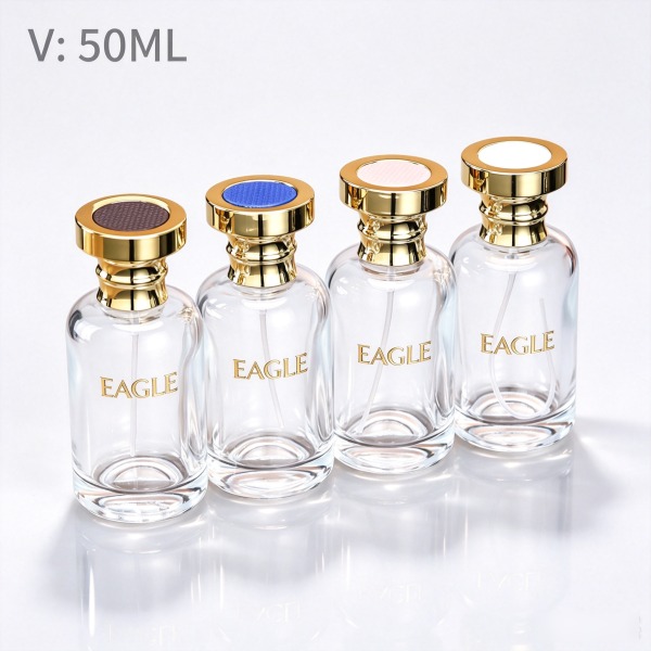 30 + <bdi>50 ml</bdi> round glass perfume bottle luxury fragrance bottle, bulk — wholesale glass packaging from Eaglebottle China factory
