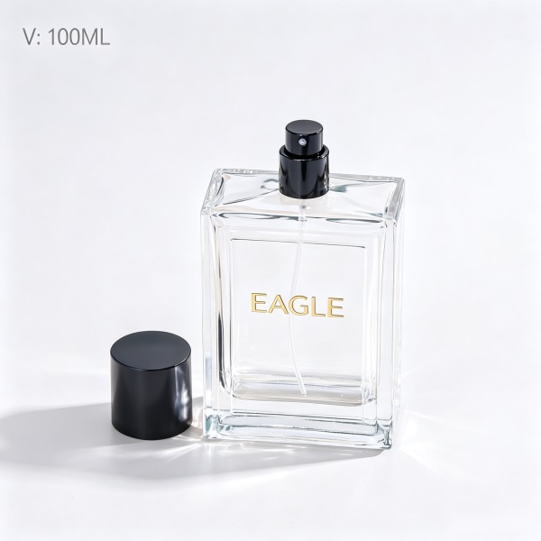 <bdi>45 ml</bdi> cylindrical glass perfume bottle refillable spray bottle, wholesale — wholesale glass packaging from Eaglebottle China factory