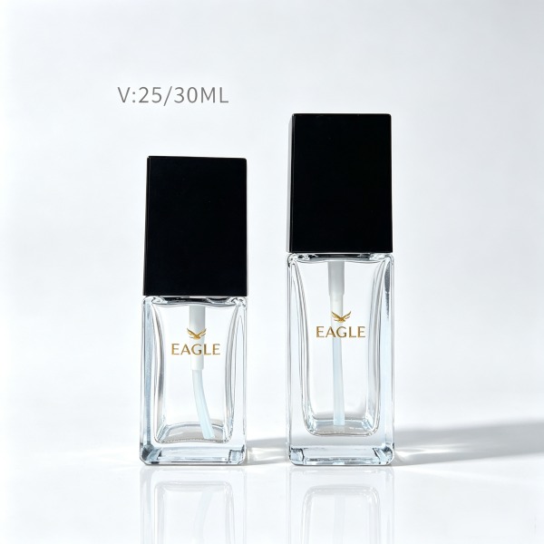 <bdi>100 ml</bdi> round tinted smoke glass perfume bottle luxury fragrance bottle, bulk — wholesale glass packaging from Eaglebottle China factory