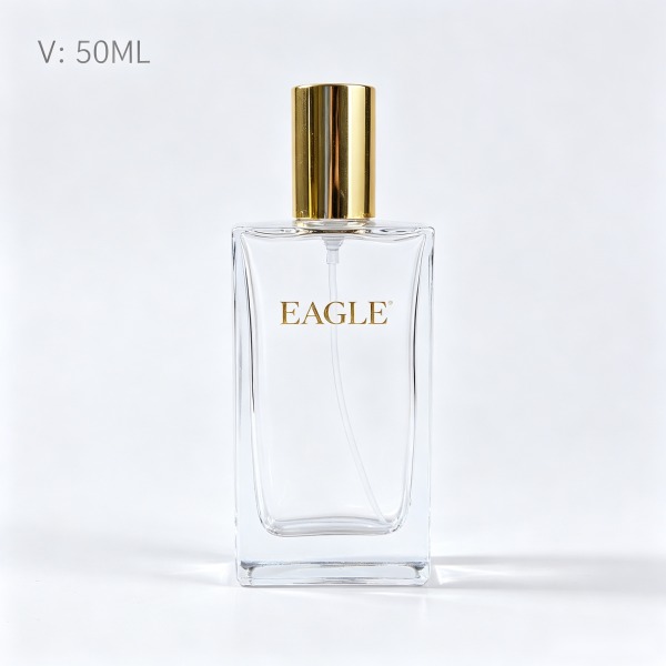 <bdi>50 ml</bdi> / <bdi>50 ml</bdi> round gradient fade glass perfume bottle atomizer bottle مع decorative cap — wholesale glass packaging from Eaglebottle China factory