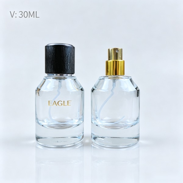 <bdi>75 ml</bdi> square amber glass perfume bottle refillable spray bottle, wholesale — wholesale glass packaging from Eaglebottle China factory