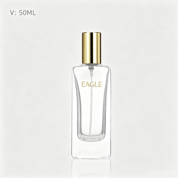 <bdi>25 ml</bdi> tall slim tinted smoke glass perfume bottle luxury fragrance bottle, bulk — wholesale glass packaging from Eaglebottle China factory