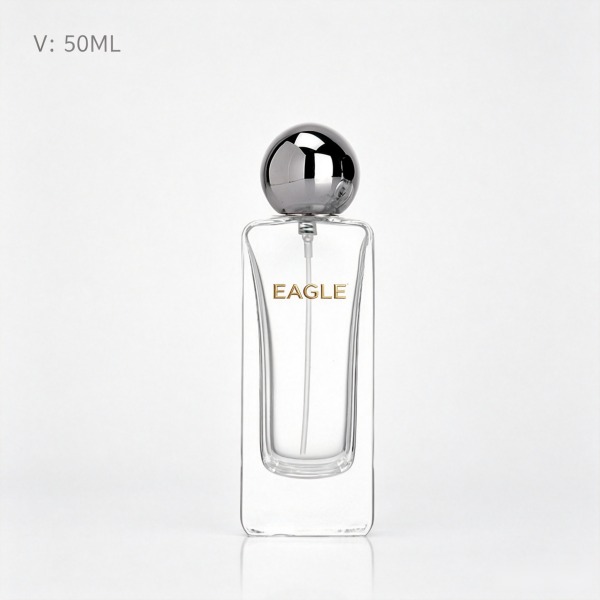 30 + <bdi>50 ml</bdi> round gradient fade glass perfume bottle cologne & fragrance spray bottle — wholesale glass packaging from Eaglebottle China factory