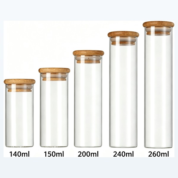 glass pre-roll tube vape cartridge packaging tube — wholesale glass packaging from Eaglebottle China factory