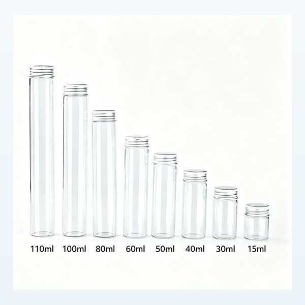 glass pre-roll tube cr pop-top doob tube — wholesale glass packaging from Eaglebottle China factory