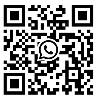 WhatsApp QR code — scan to chat with our export team