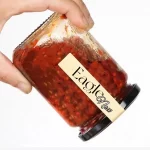 Pogranda Vitra Stoka Bokalo 30ml-1000ml Malplena Ronda Hermetika Pickle Enlatigita Manĝaĵo Konfitaĵo Vitra Ujo Kun Metala Klapo | Aglobotelo